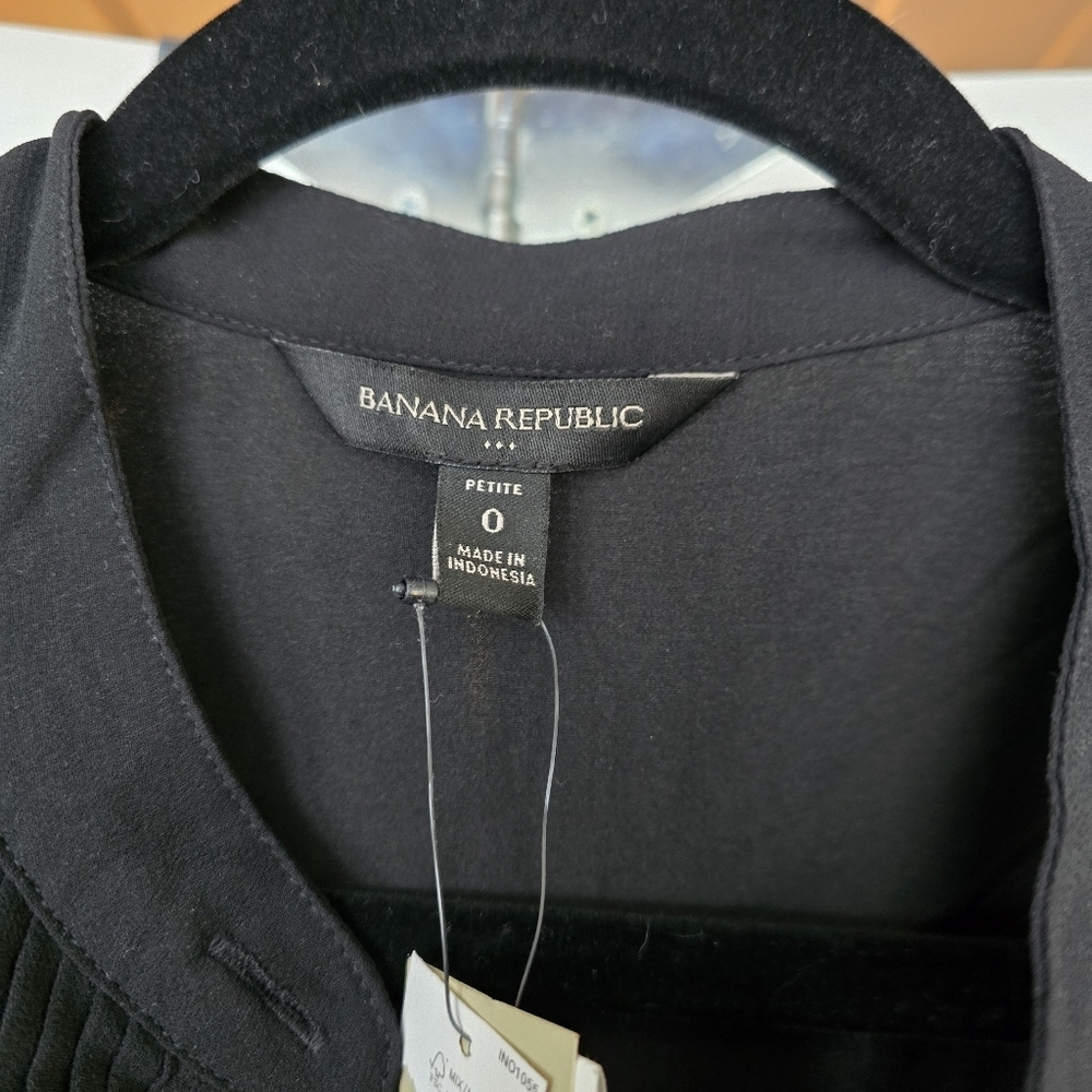 Banana Republic Black Long Sleeve Dress - Picture 10 of 12